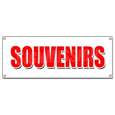 Signmission SOUVENIRS BANNER SIGN memories discount gifts tourist visit we ship B-Souvenirs